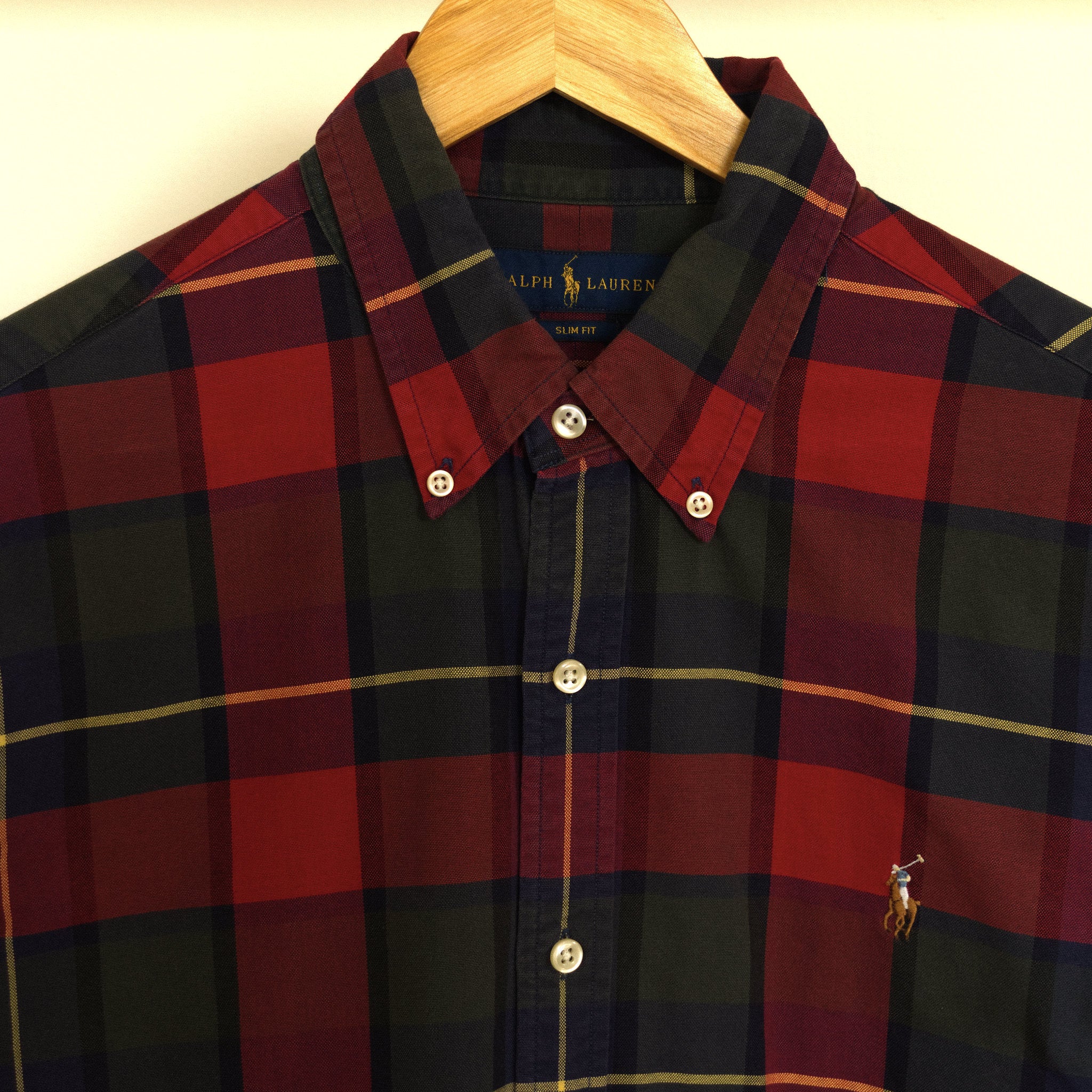 Ralph Lauren, tartan check shirt