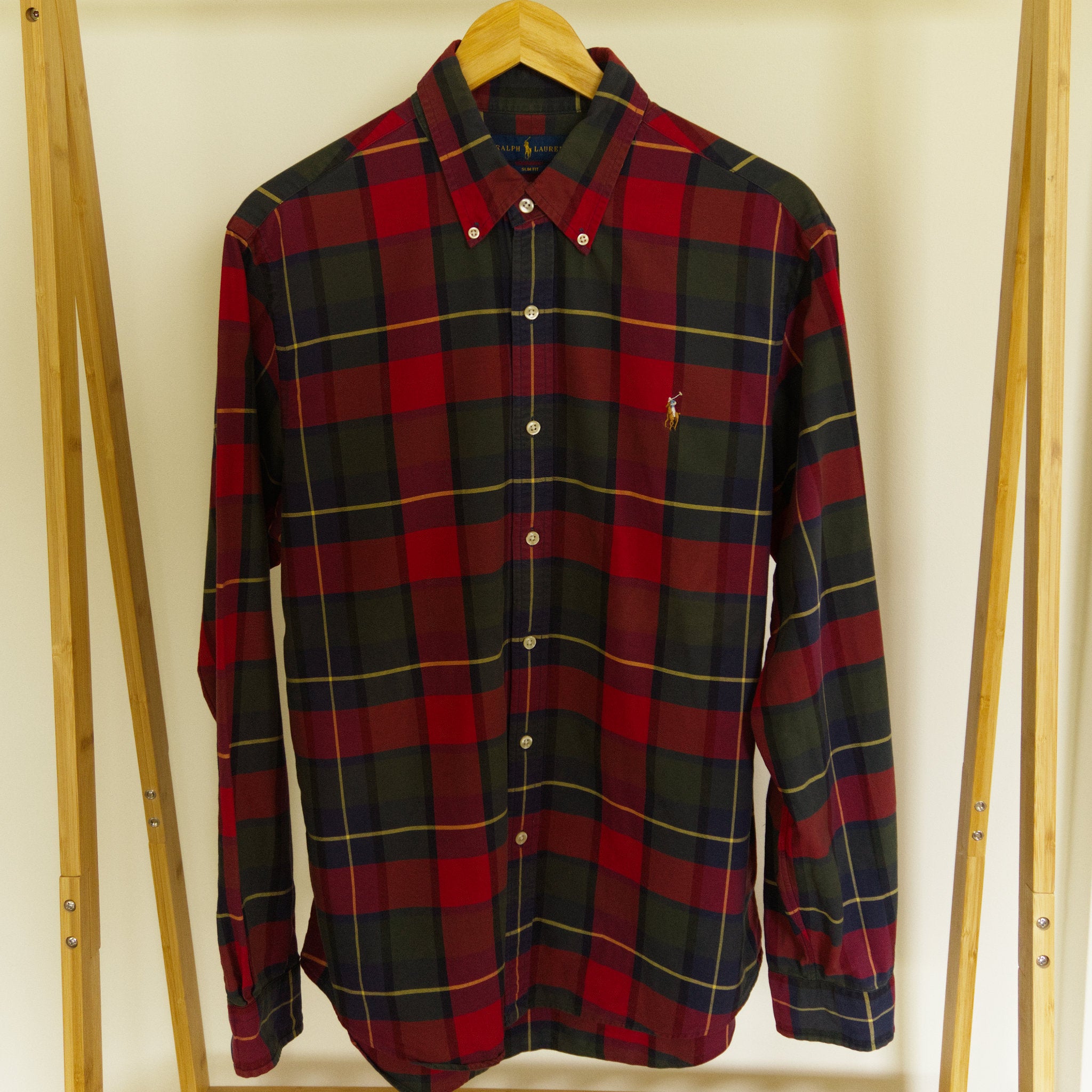 Ralph Lauren, tartan check shirt