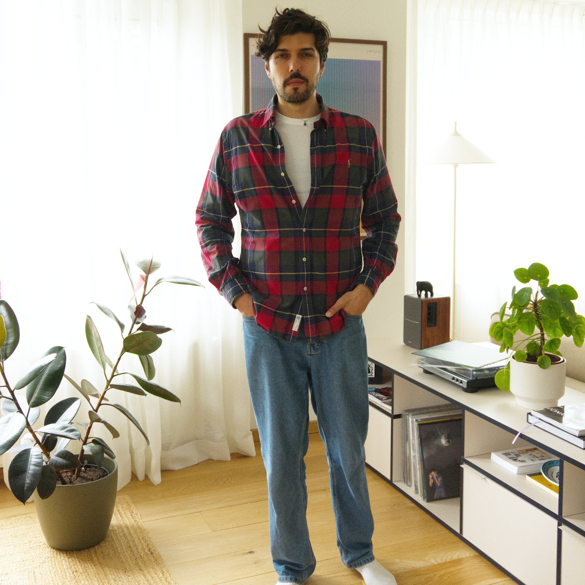 Ralph Lauren, tartan check shirt