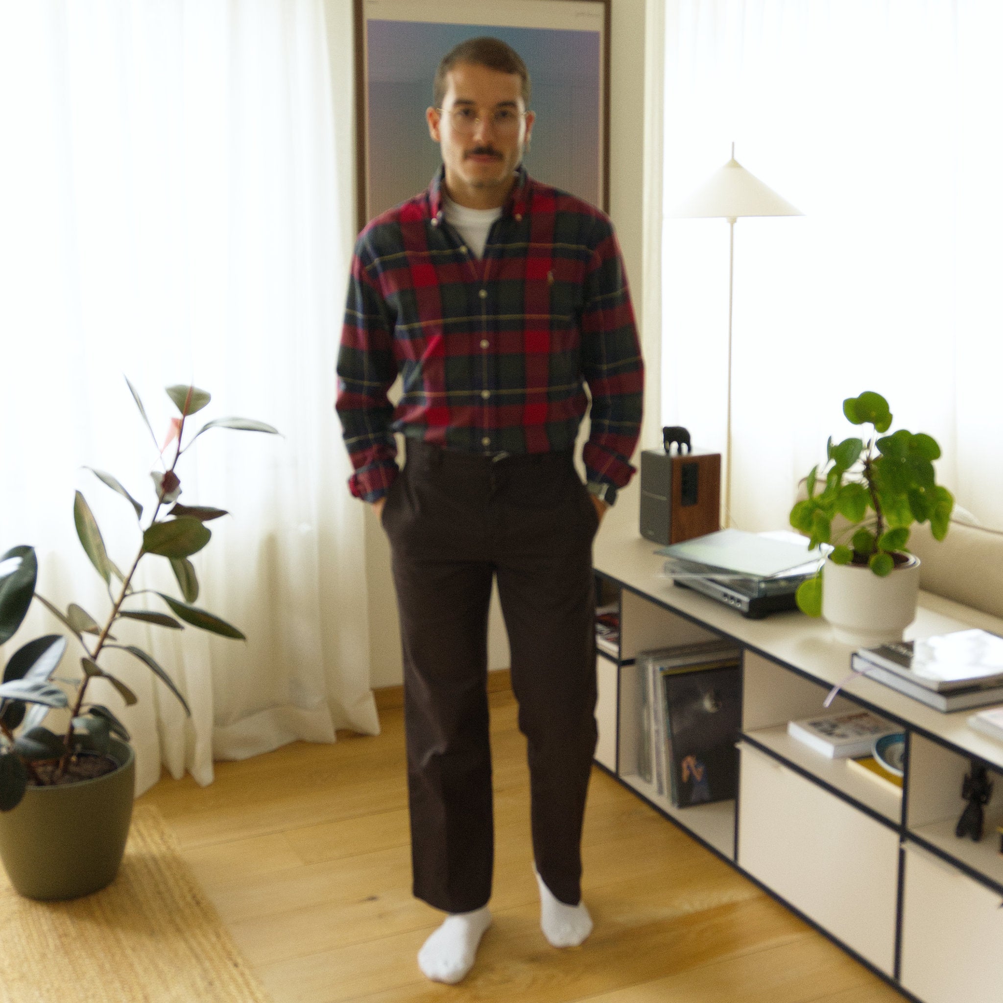 Ralph Lauren, tartan check shirt