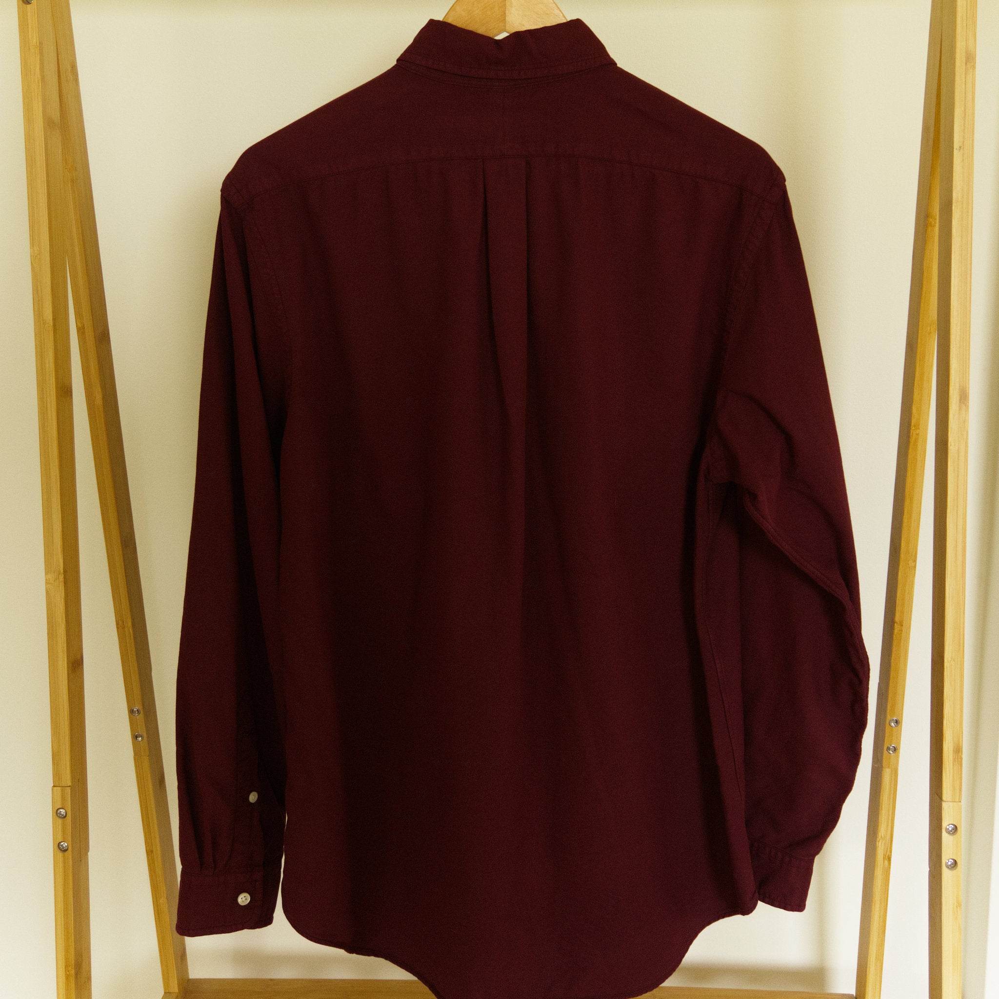 Ralph Lauren, burgundy button-down