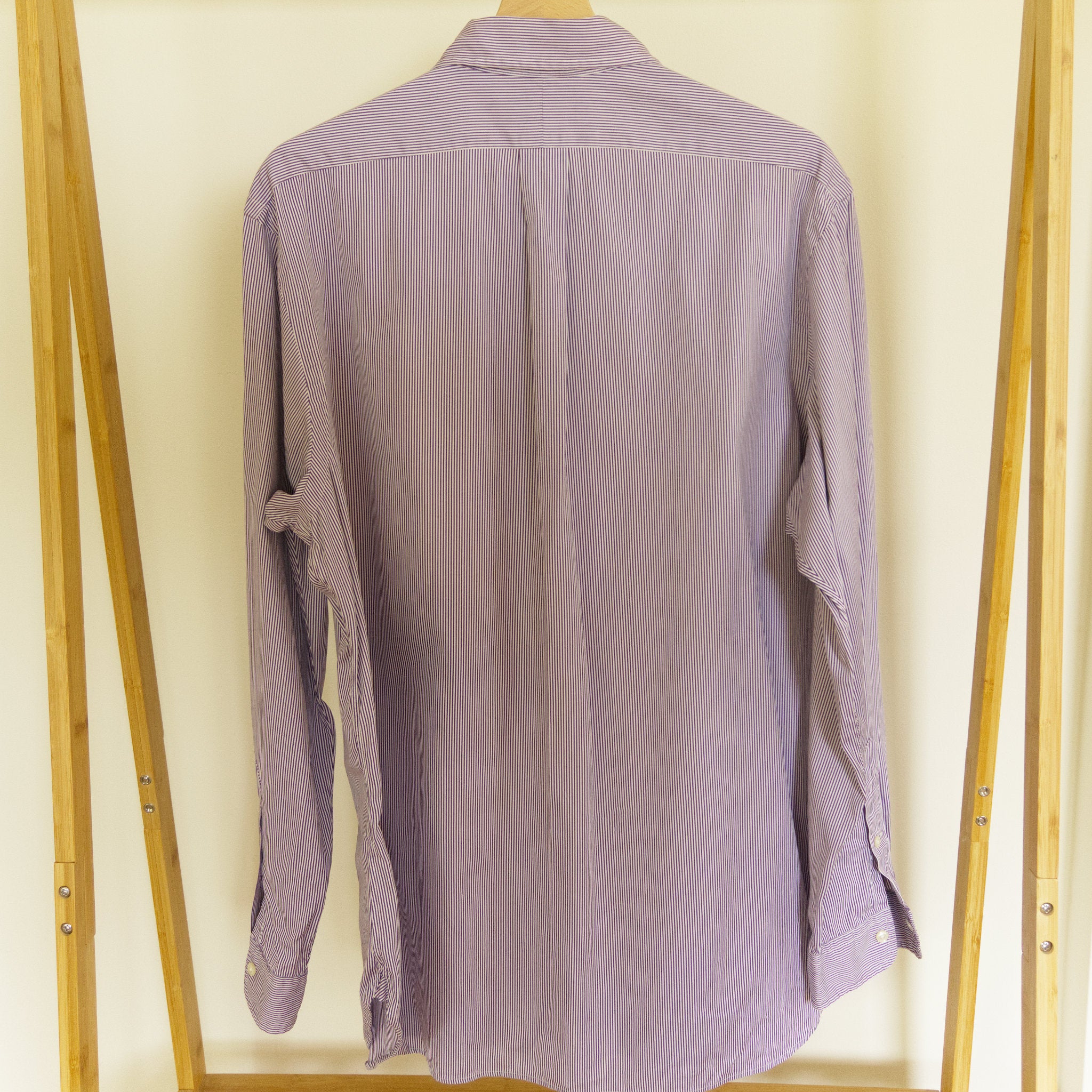 Polo Ralph Lauren, purple-striped button-down
