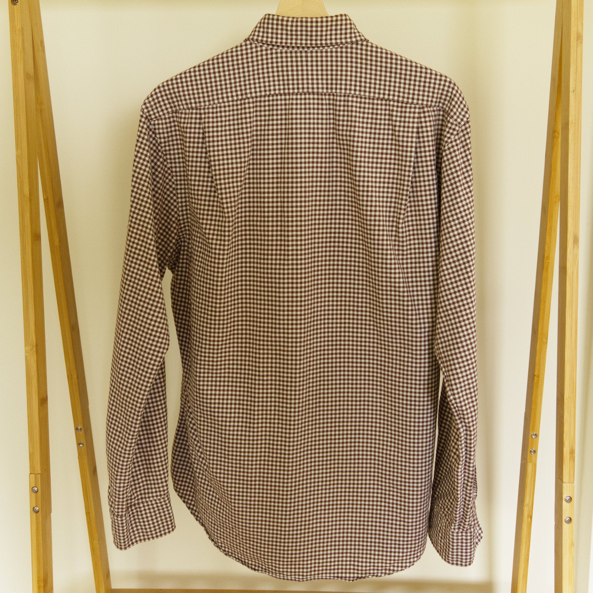 Polo Ralph Lauren, brown gingham shirt