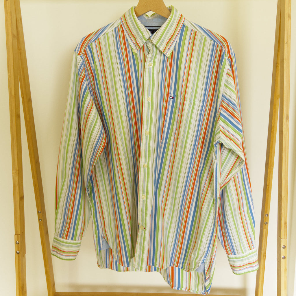 Tommy Hilfiger, multi-stripe shirt