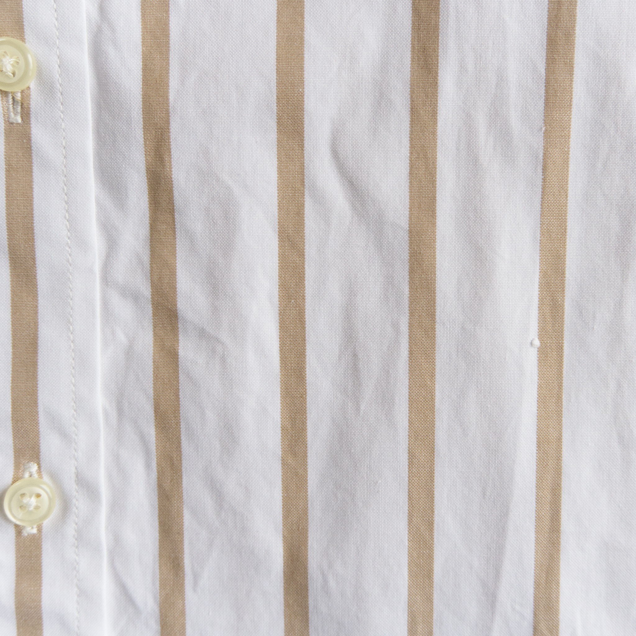 Tommy Hilfiger, tan-striped cotton shirt