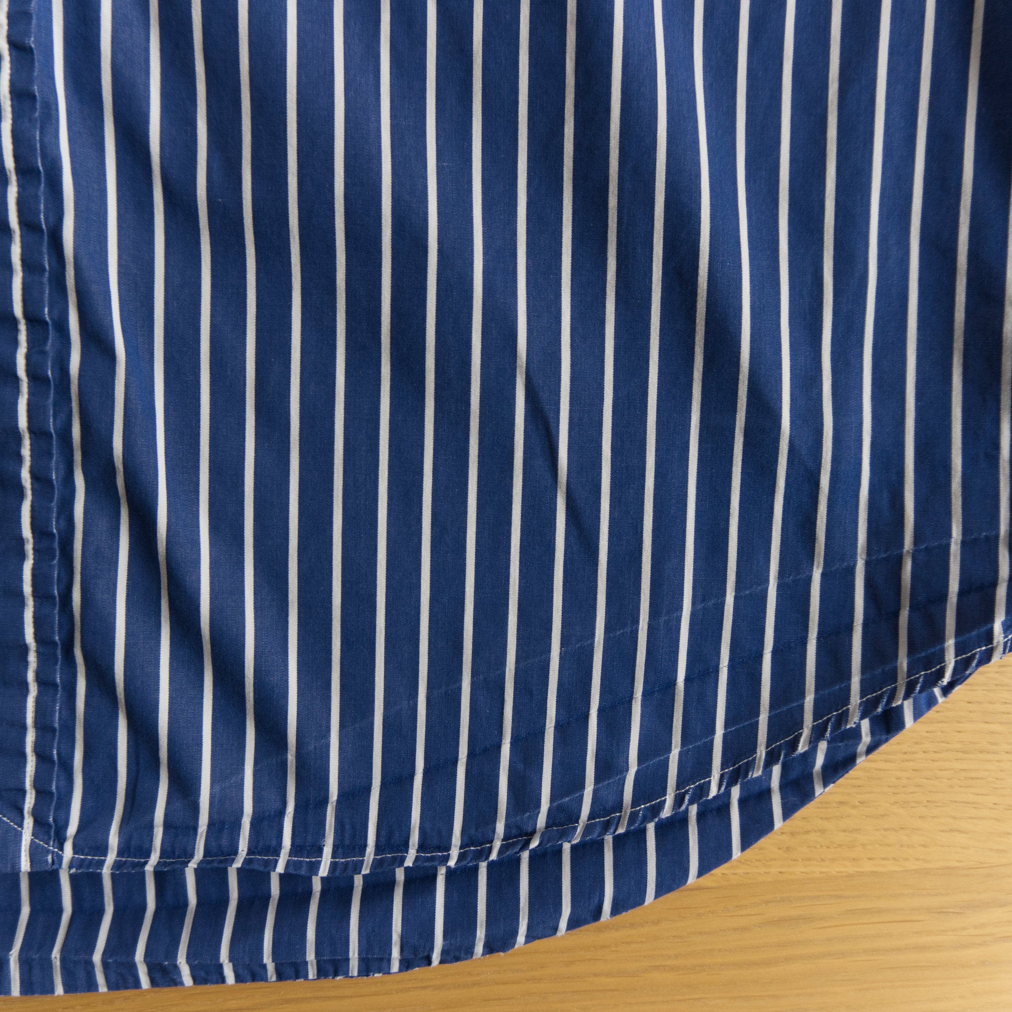 Polo Ralph Lauren, navy bengal-stripe shirt