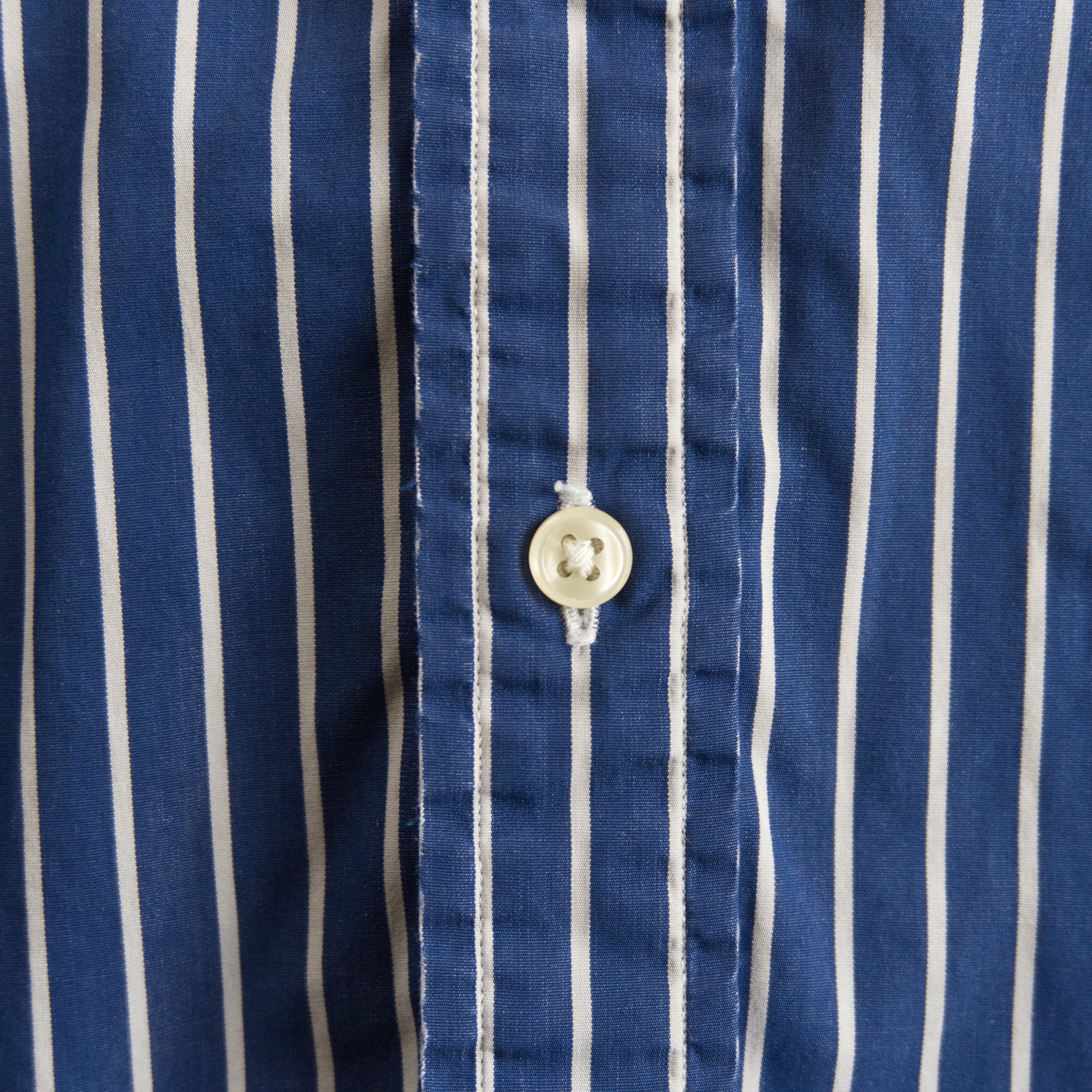 Polo Ralph Lauren, navy bengal-stripe shirt