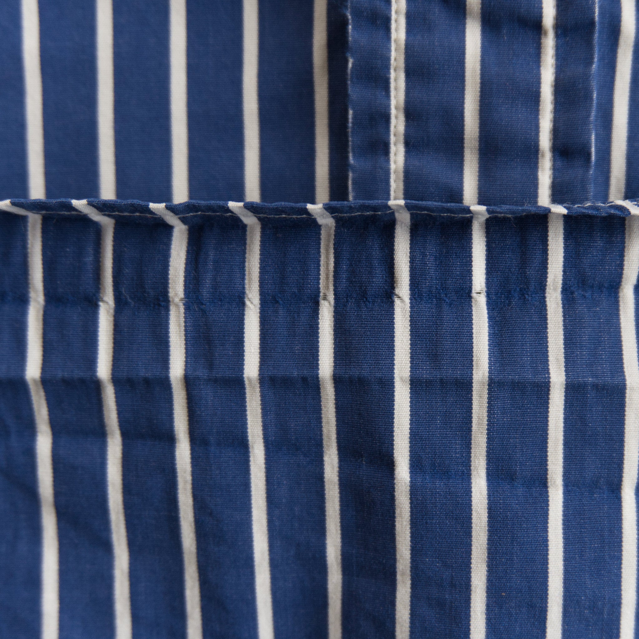 Polo Ralph Lauren, navy bengal-stripe shirt