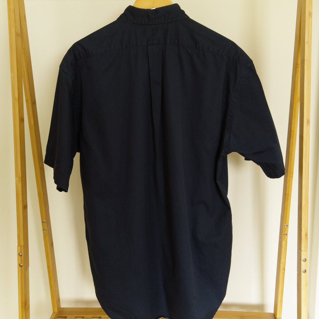 Ralph Lauren, navy short-sleeve shirt