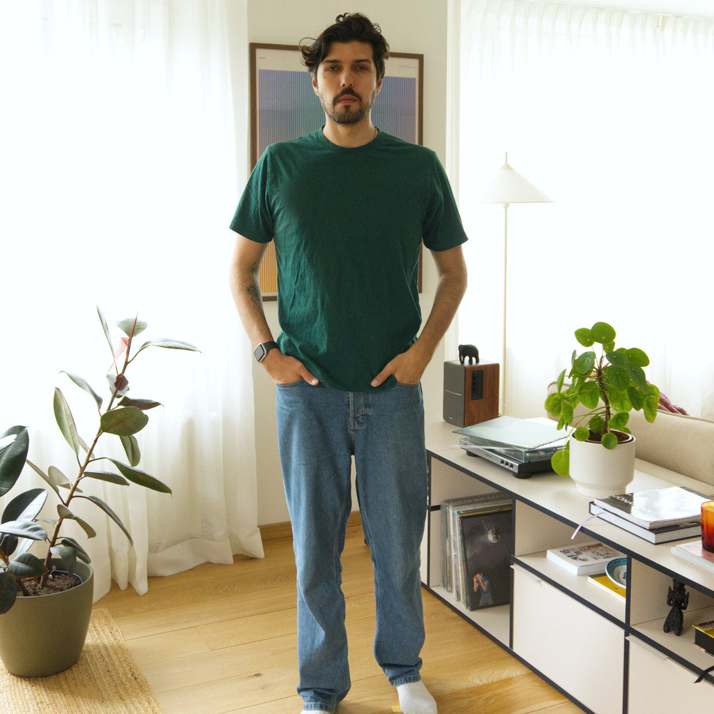 Dickies t-shirt, bottle green