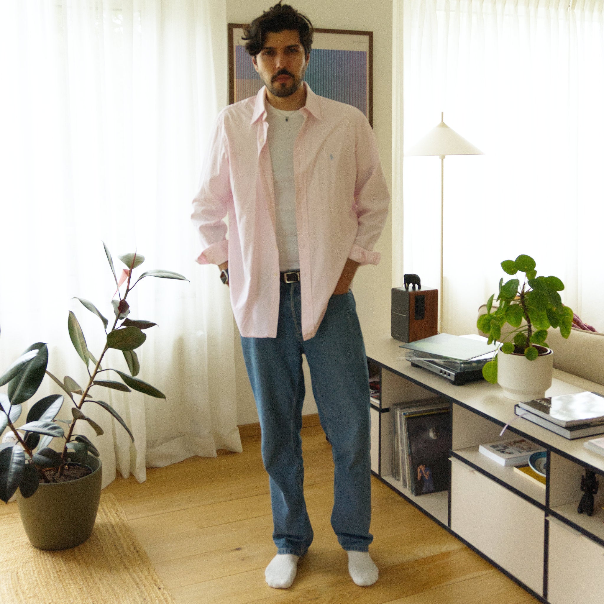 Polo Ralph Lauren, pale pink button-down