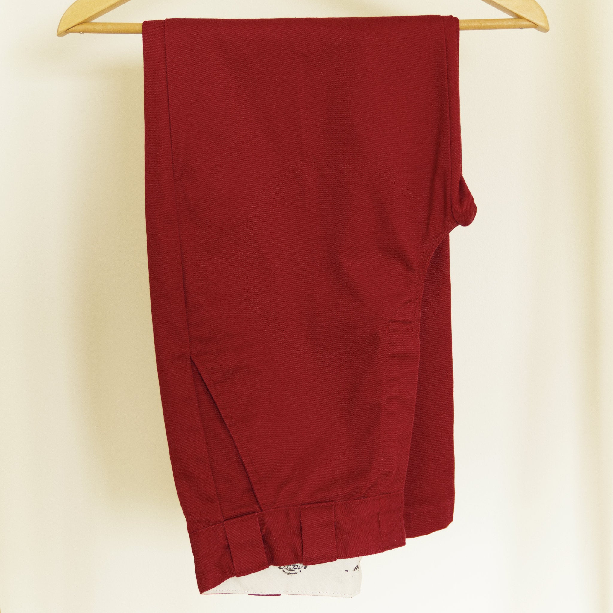 Dickies work trousers, burgundy, W28