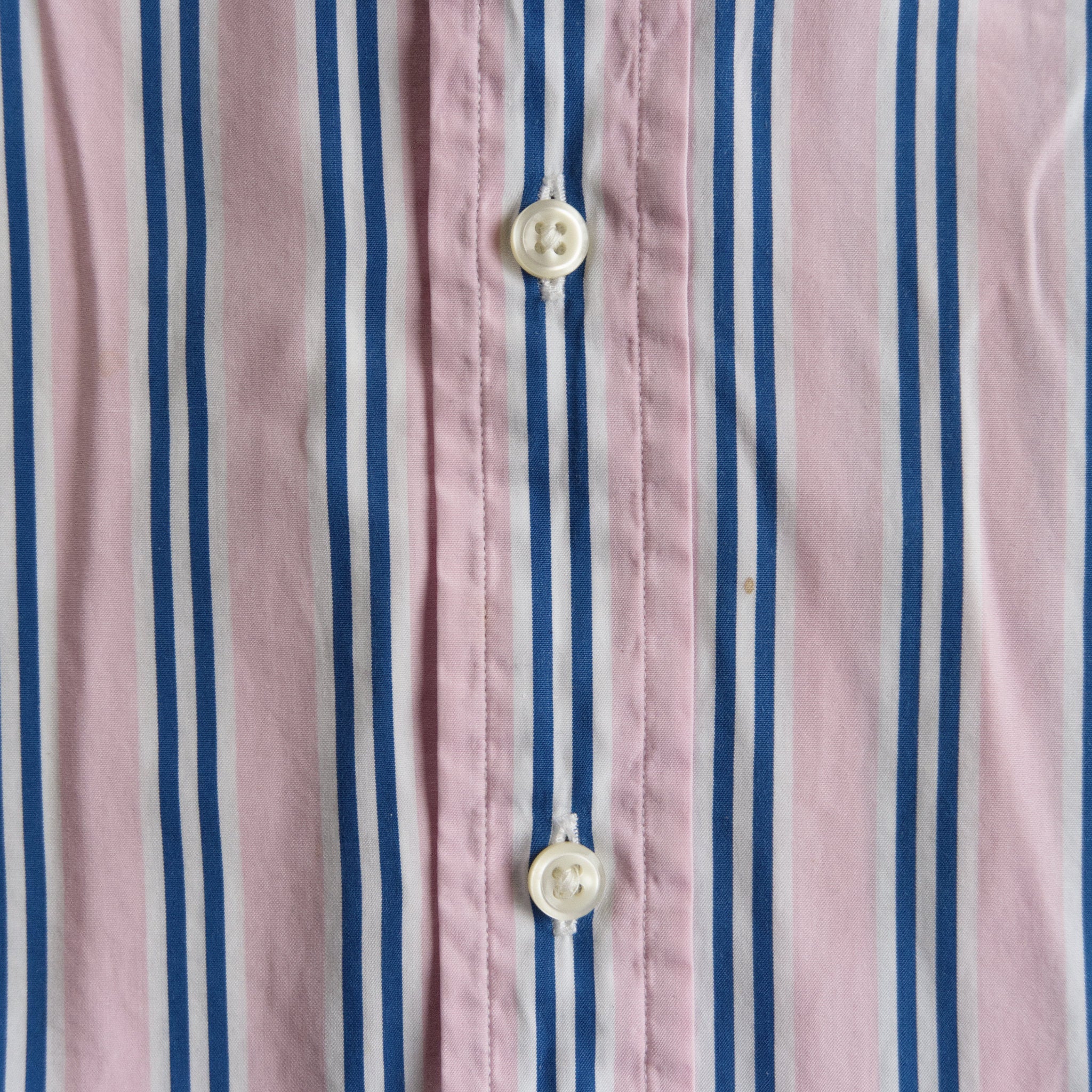 Ralph Lauren, pink and blue striped shirt