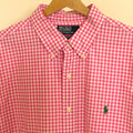 Polo Ralph Lauren, pink gingham button-down