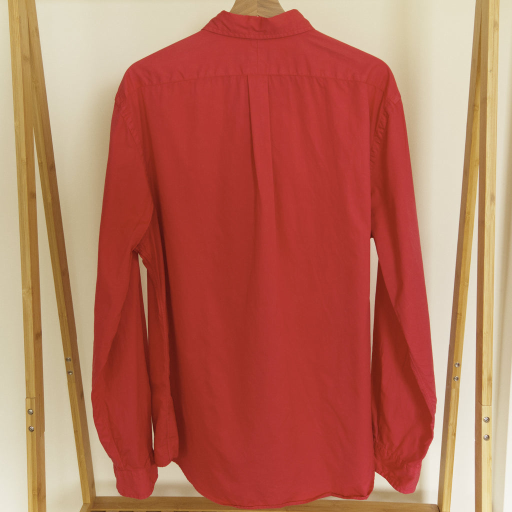 Ralph Lauren, coral button-down shirt