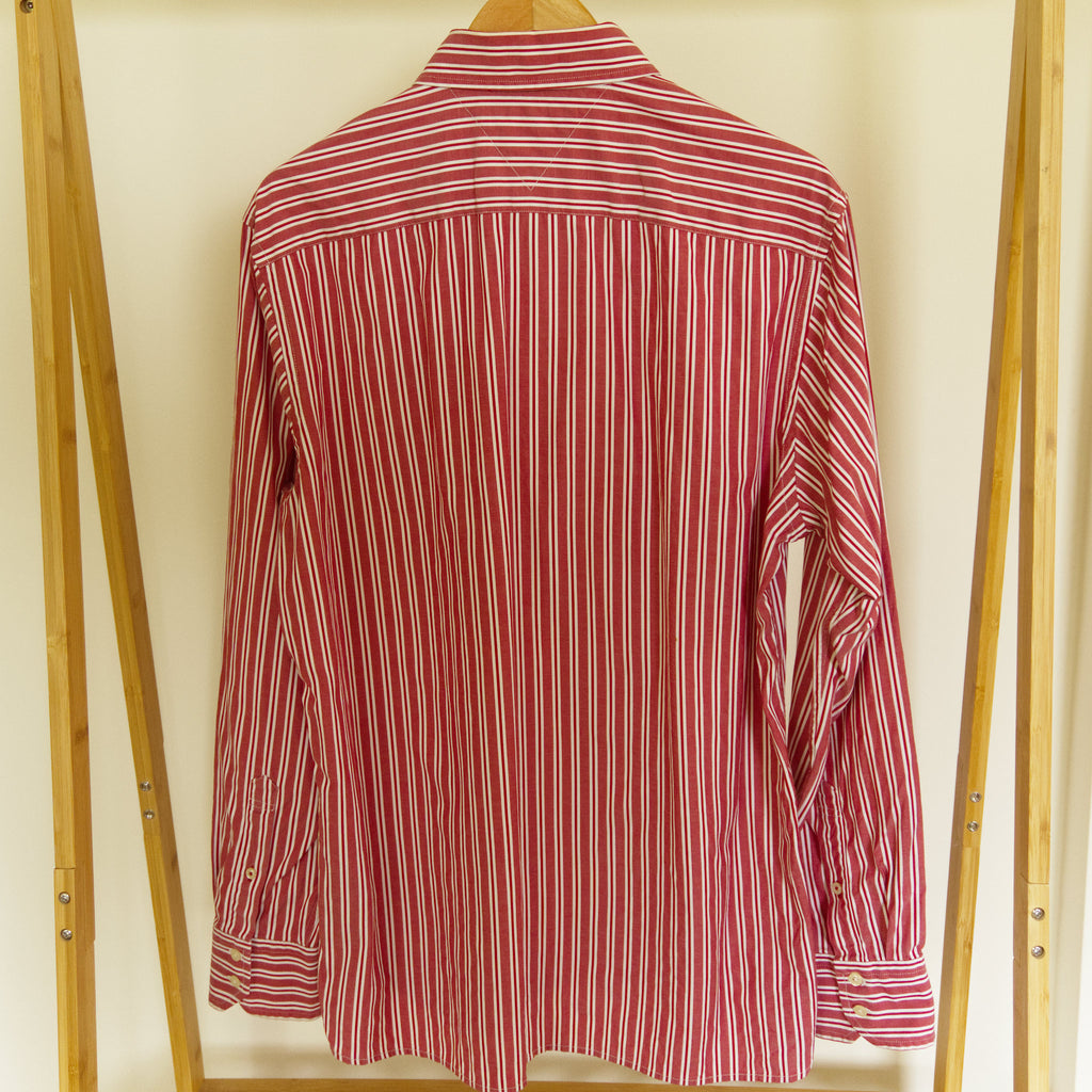 Tommy Hilfiger, red-striped button-down